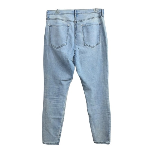 Banana Republic (EUC) Women’s Distressed, HighRise Jeans Size 14 - Picture 4 of 11